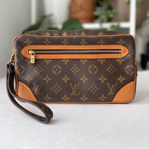 LOUIS VUITTON DRAGONNE MARLY MM - Picture 1 of 14